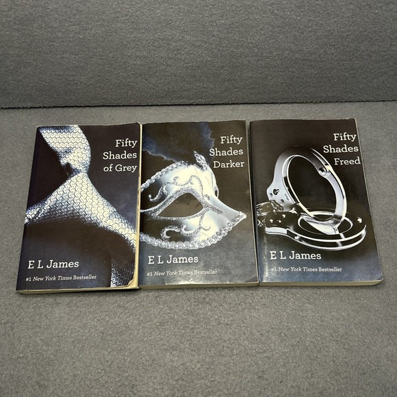 Other - Fifty Shades of‎ Grey Trilogy 3 Book Set - Darker Freed by E.L. James